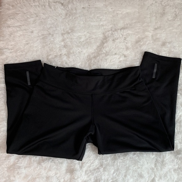 Adidas Climalite Black Cropped Athletic Leggings - Picture 8 of 10